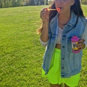 Nasty Gal, Neon Skater Skirt